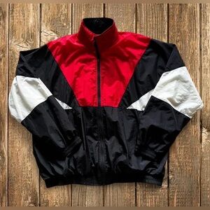 Vintage 90s Windbreaker Zip Up Jacket Size XL Mens